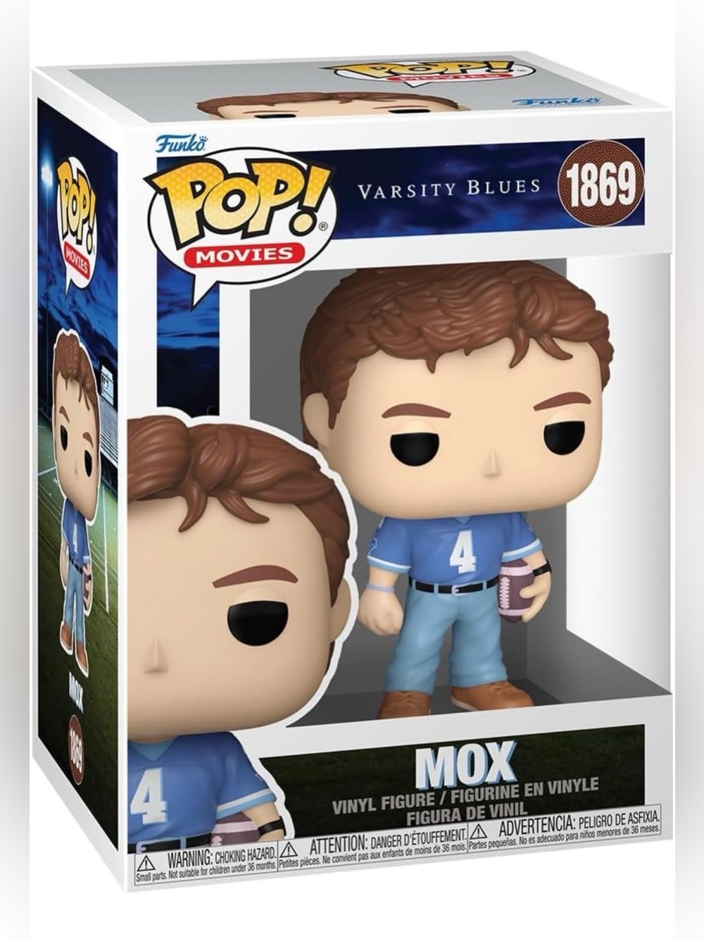 Funko Pop Movies #1869 Varsity Blues Mox Brand New